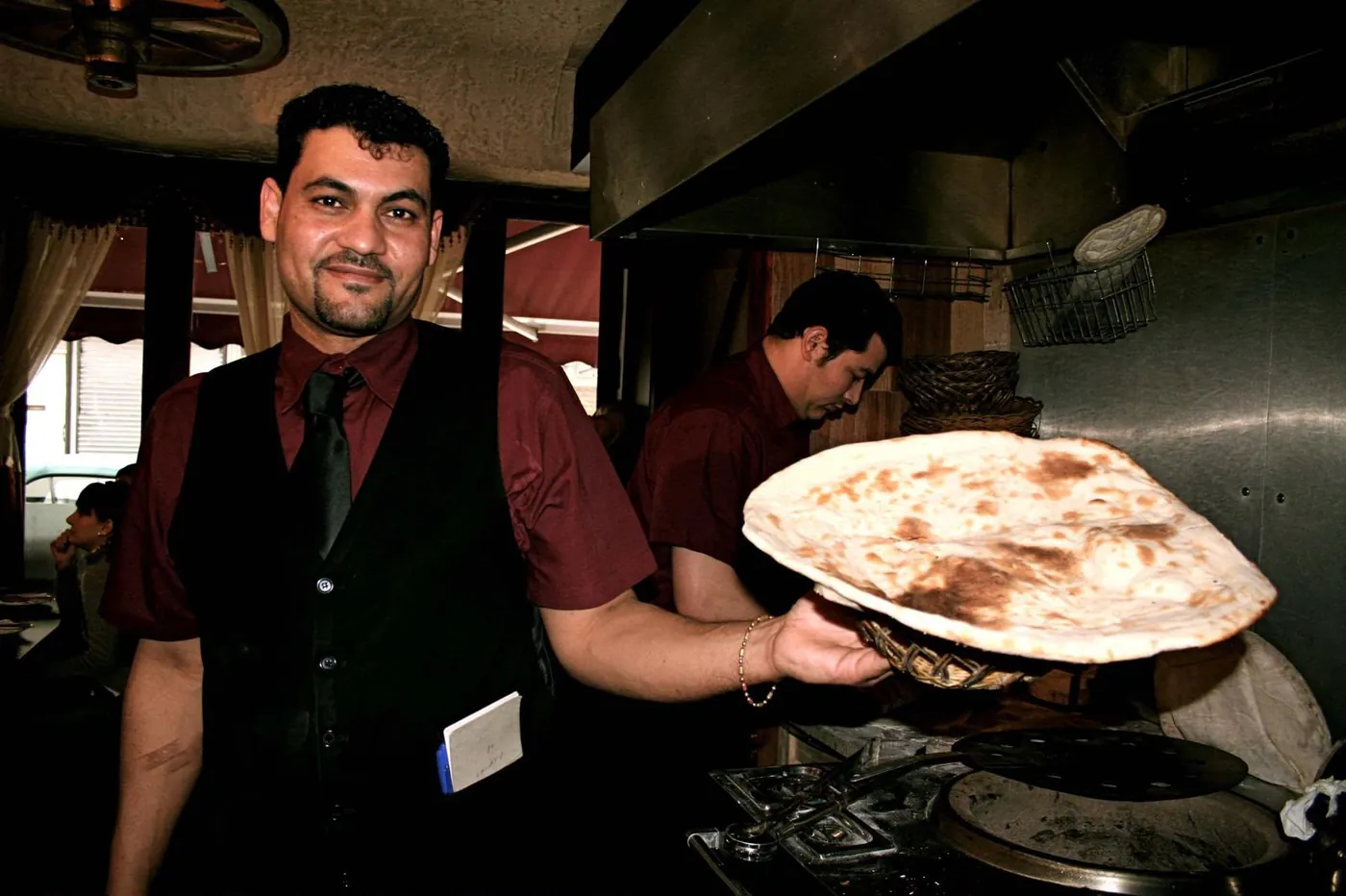 Bread baked fresh through service